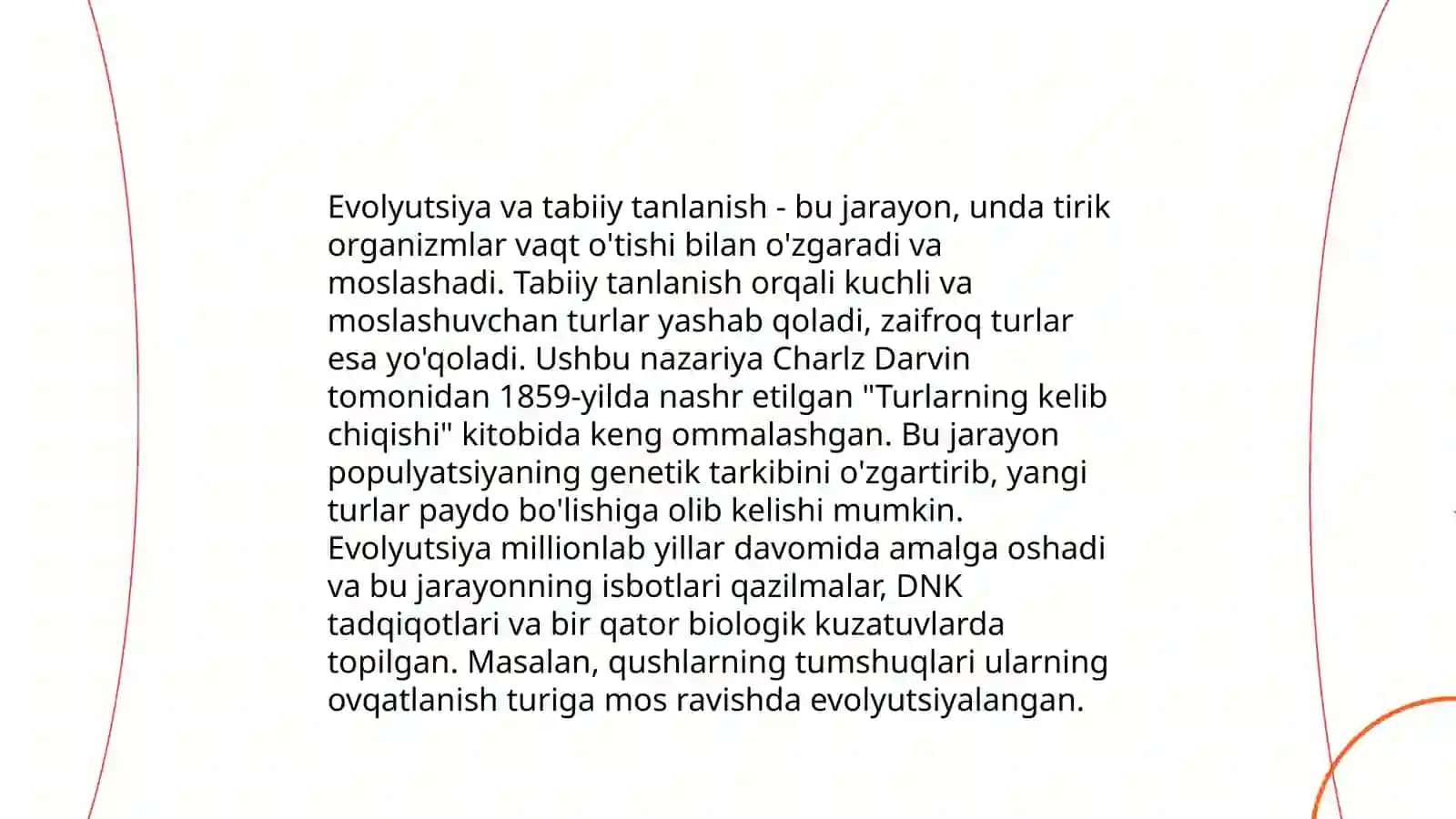 Evolyutsion ta’limot va jamiyat. Evolyutsiya nazariyasining muammoli masalalari 4