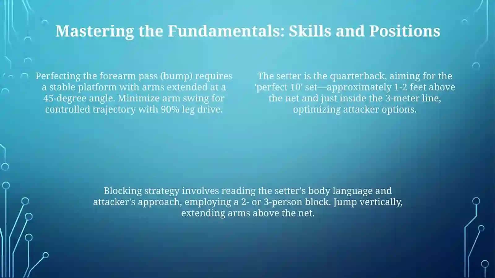 Volleyball Fundamentals: Rules, Skills, and Gameplay 4