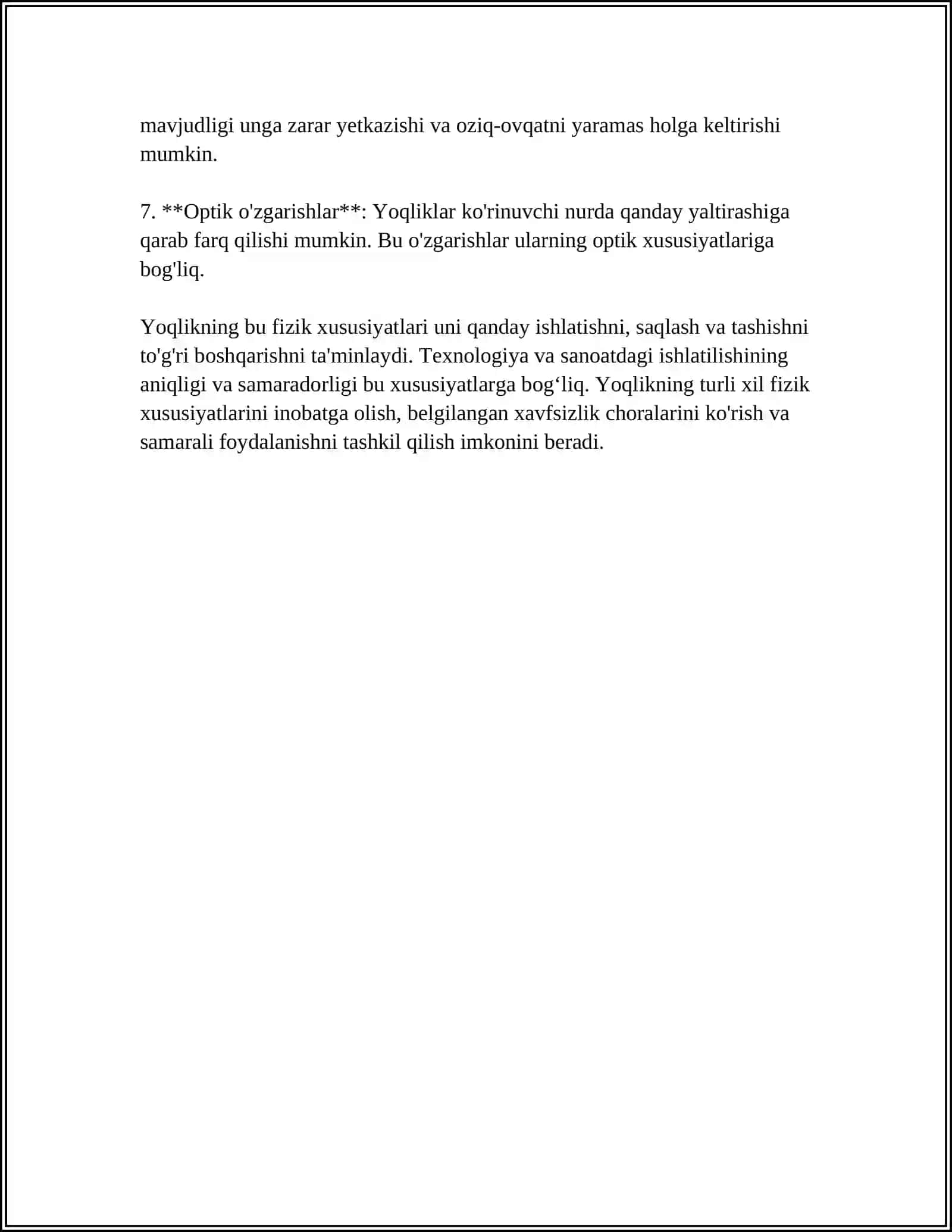 Yoqilg'ining solishtirma yonish issiqligi 4