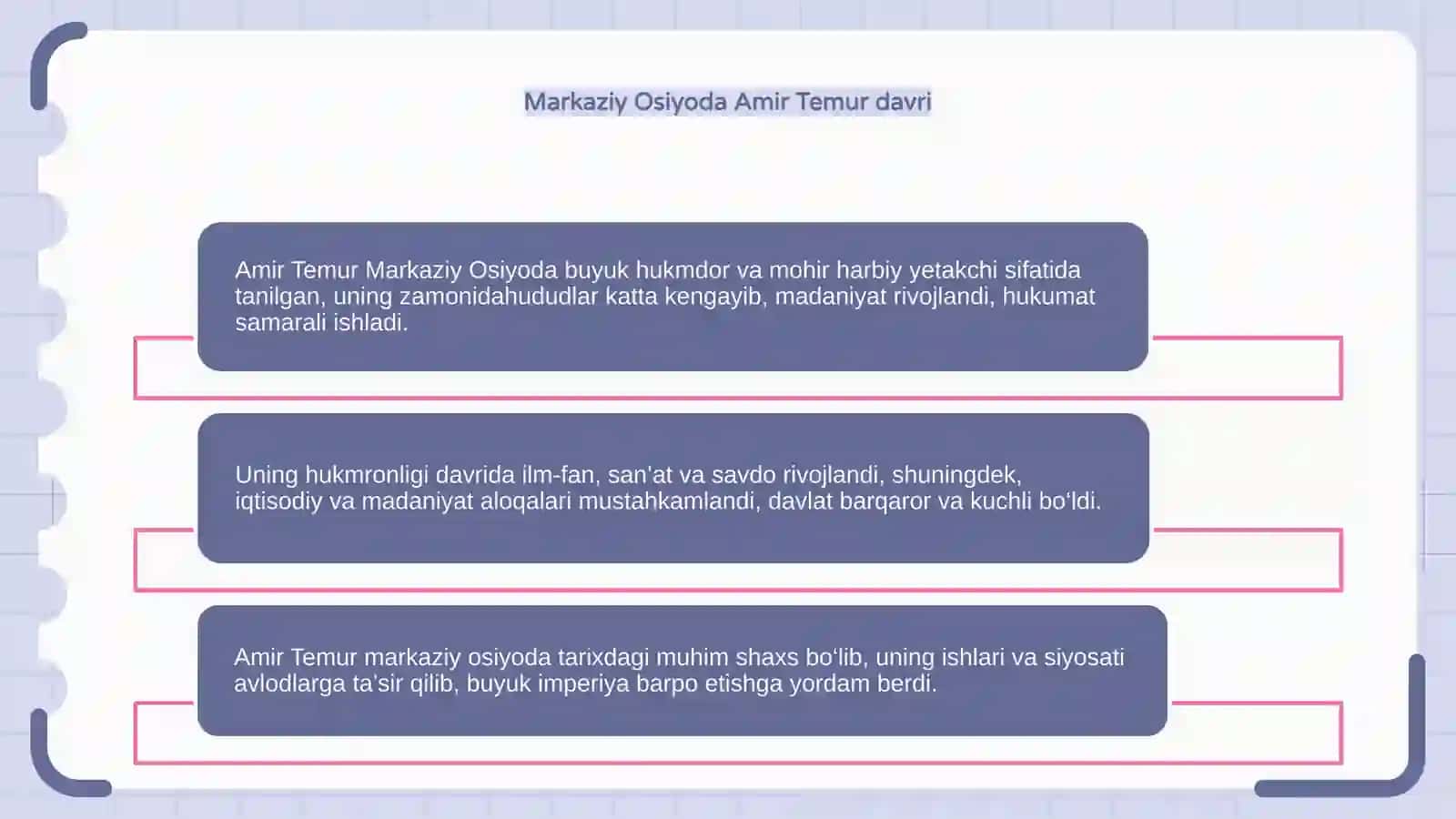 Amir Temur va uning davri 4