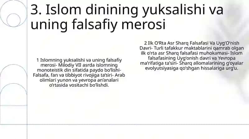Ilk Oʻrta Asr Sharq Falsafasi Va Uygʻonish Davri 4