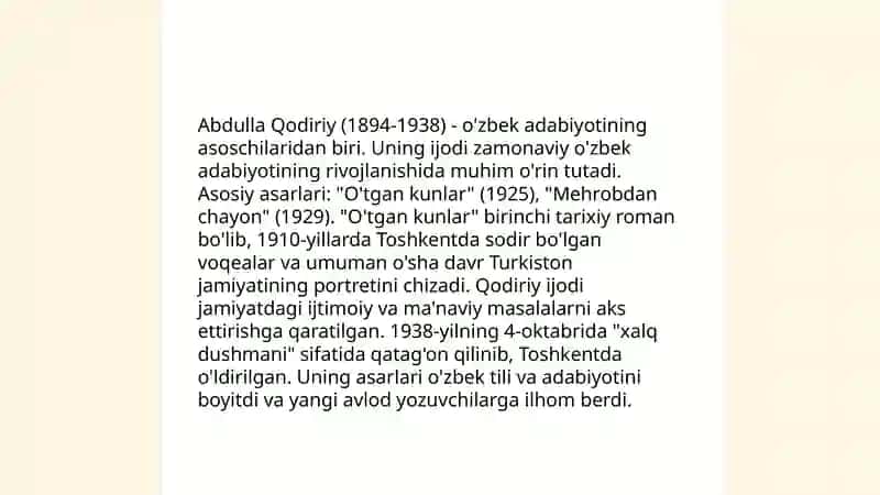 XIX asr oxiri va XX asr boshlari adabiyoti 4