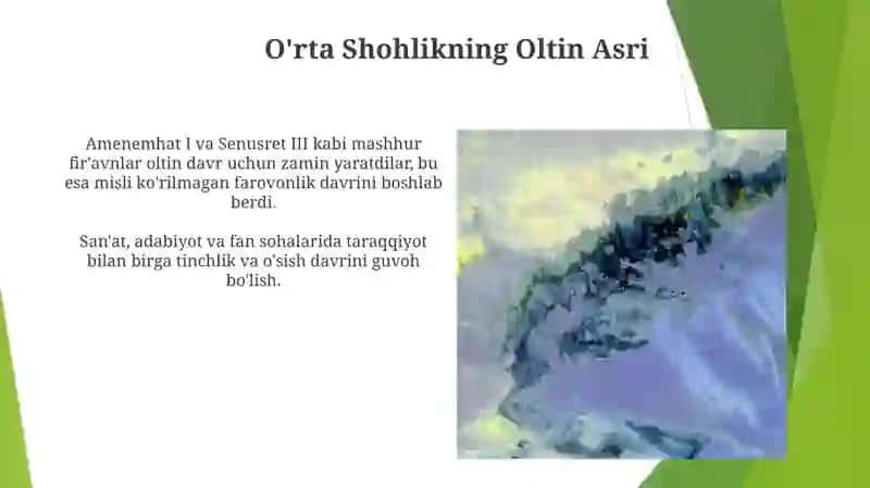 Misr soʻnggi va oʻrta podsholik davri 4