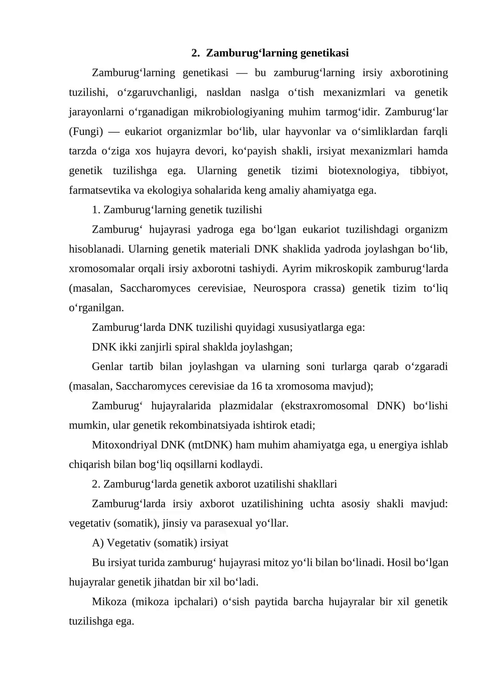 Endogen parazitlar: kasalliklari, klassifikatsiyasi, patogenezi va laboratoriya tashxisi 4