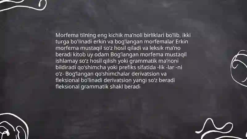 Morfologiya 4