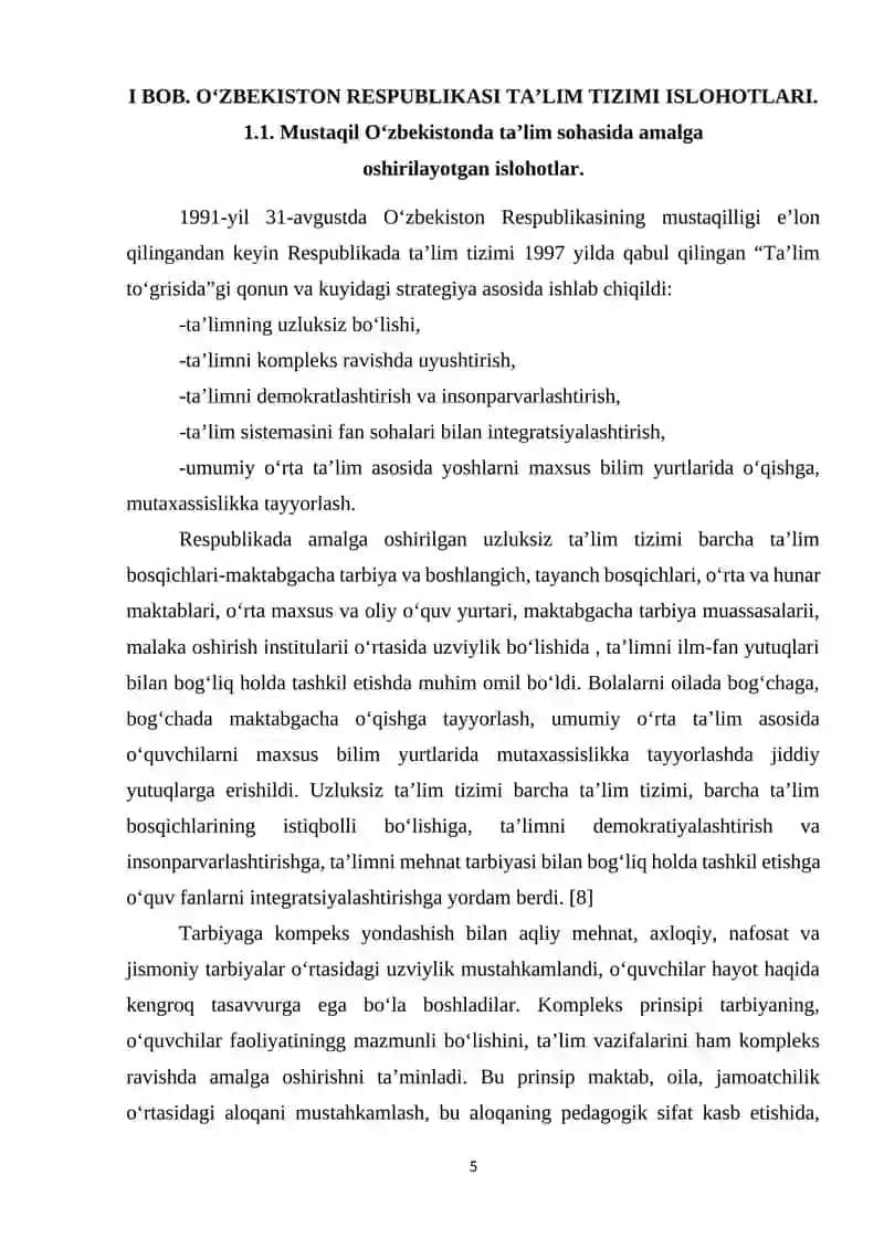 O‘zbekistonda ta’lim tizimi va pedagogik fikrlar 4