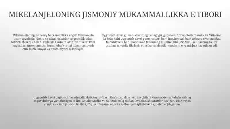GʻArb UygʻOnish Davri Pedagogikasi Namoyondalarining Didaktik GʻOyalari 4