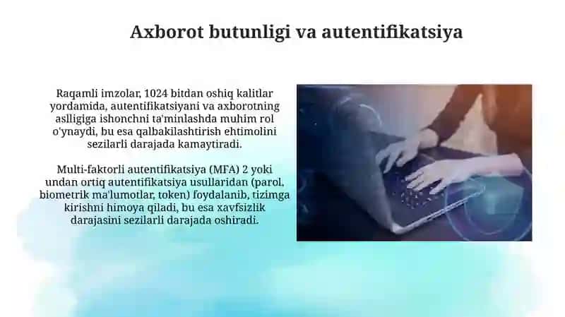Tarmoq Xavfsizligi Texnologiyalari 4
