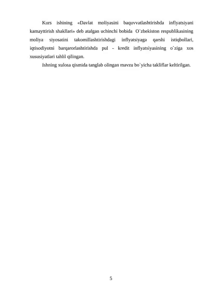 GLOBALIZATSIYA SHAROITIDA ITRNING RIVOJLANISHI (ITR- Inflyasion targetlash rejimi) 4