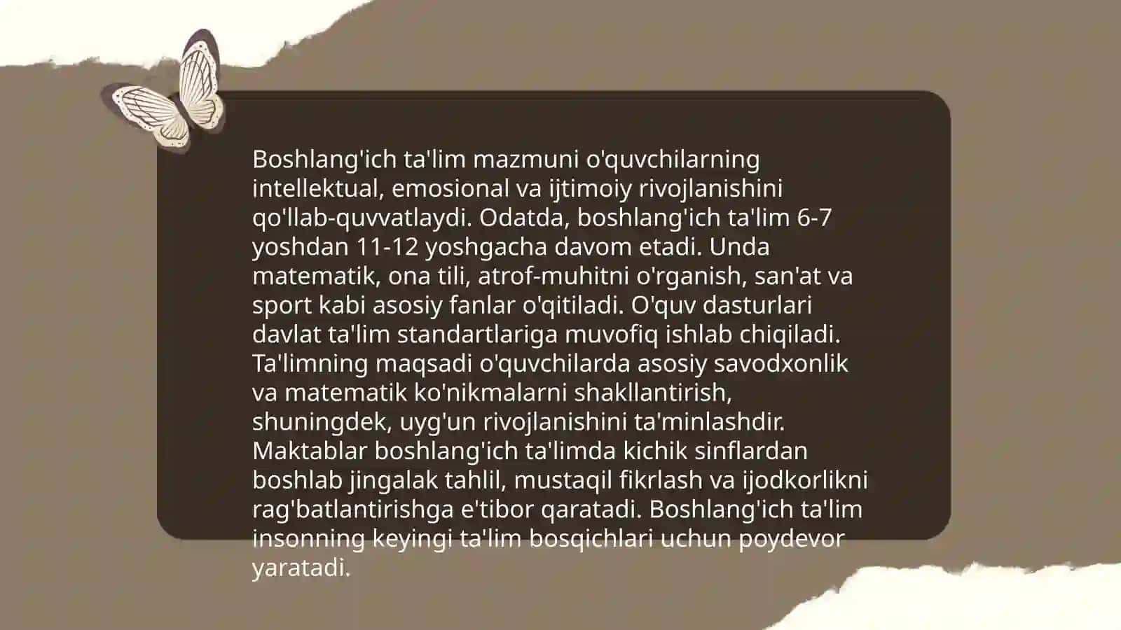 Boshlang'ich ta'lim mazmuni va mohiyati 4