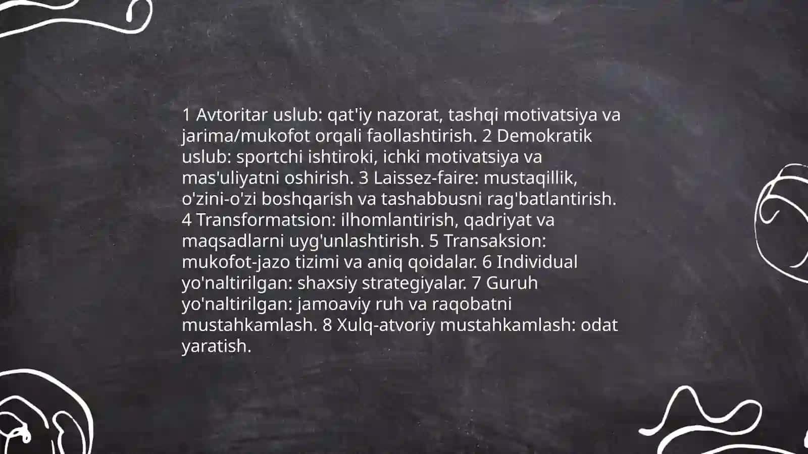 Sport treneri shaxsi va faoliyatining psixologik tasnifi 4