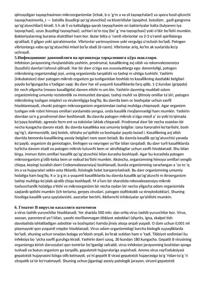 Mikrorganizmlarning asosiy turlari va ularning xarakteristikasi 4