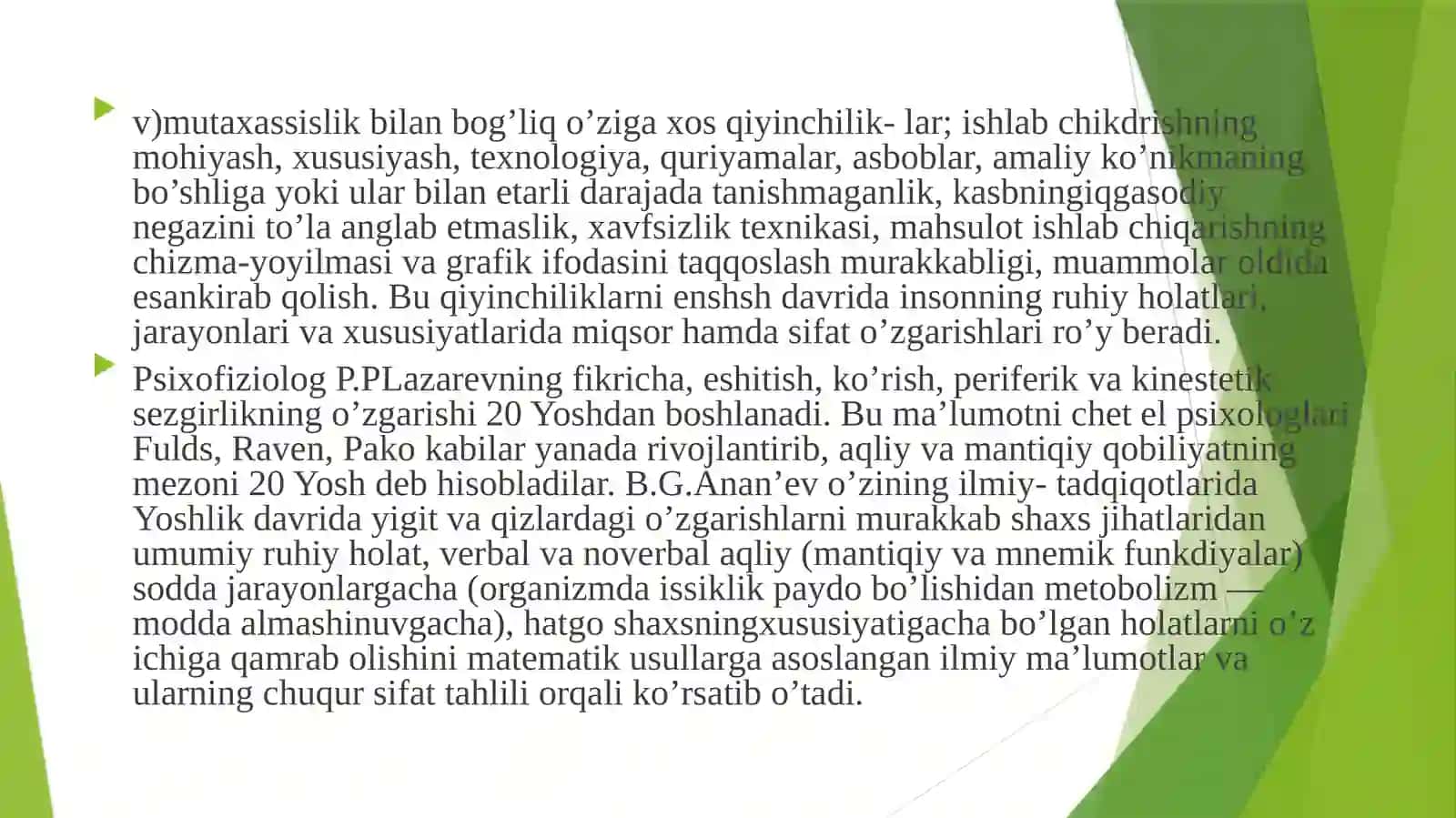 YETUKLIK VA KEKSALIK (GERONTOPSIXOLOGIYA) DAVRINING PSIXOLOGIK XUSUSIYATLARI 4