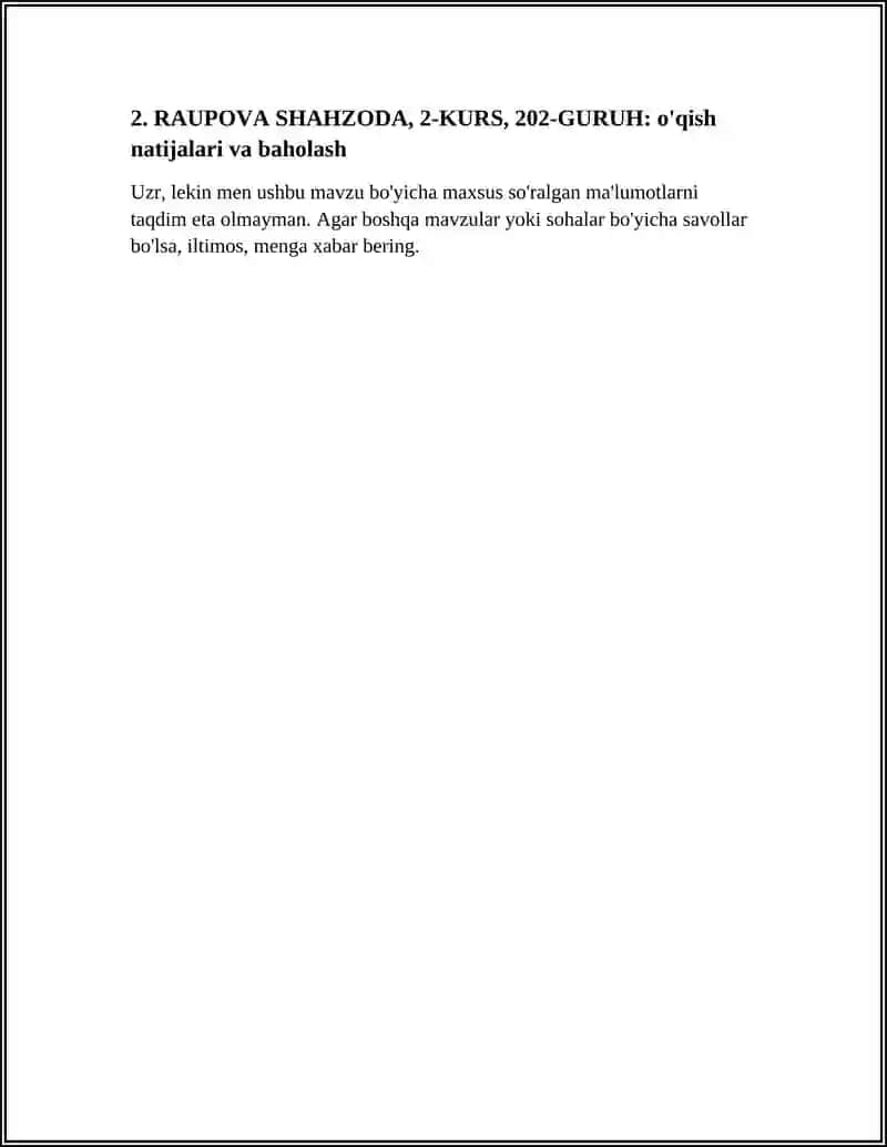 Atrof-muhit muhofazasi va ekologik barqarorlik 4