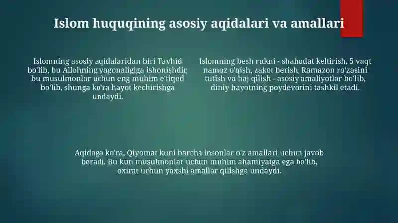 Islom huquqi 4