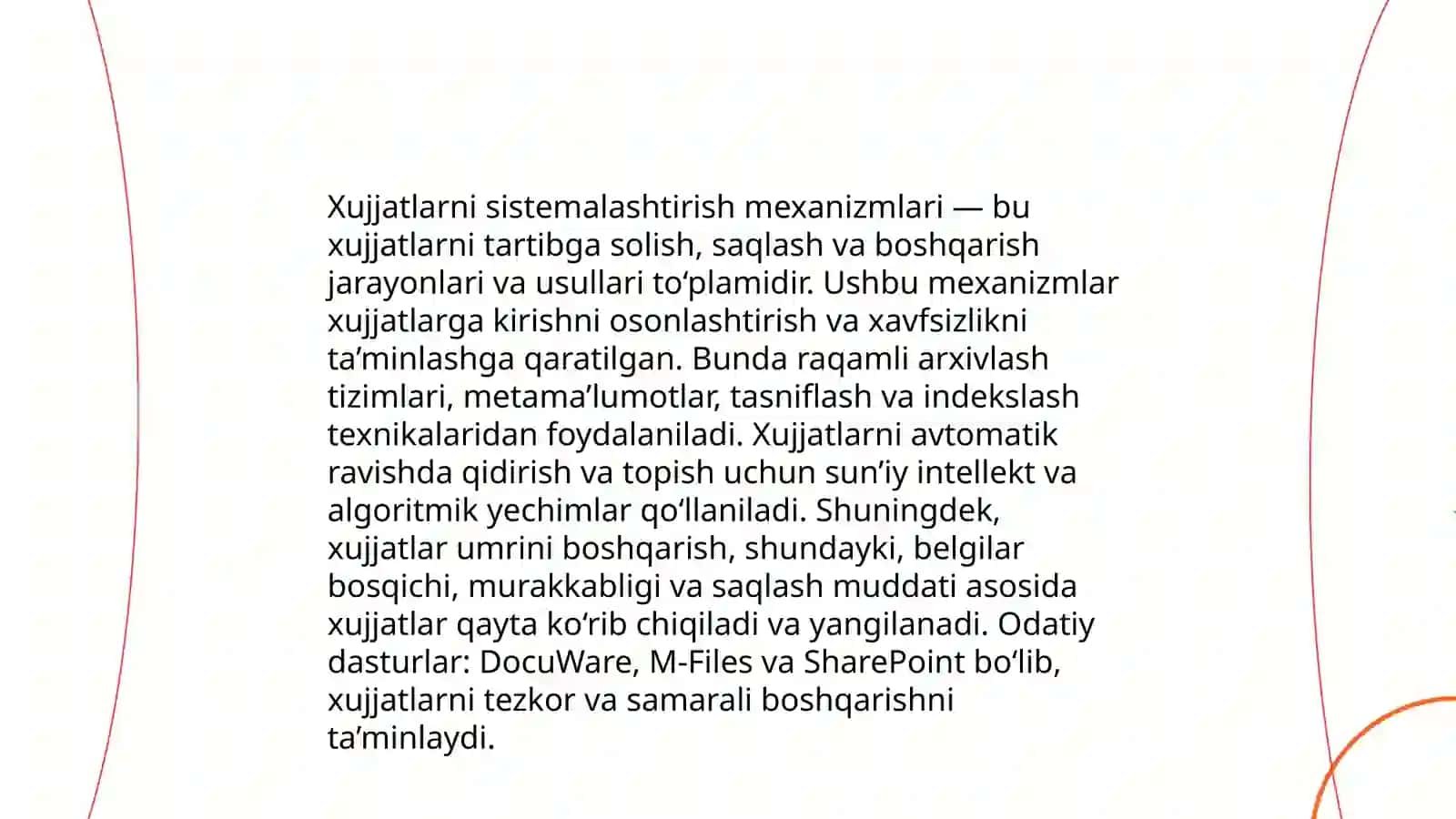 Hujjatlarni KBK jadvali asosida tasniflash usullari 4