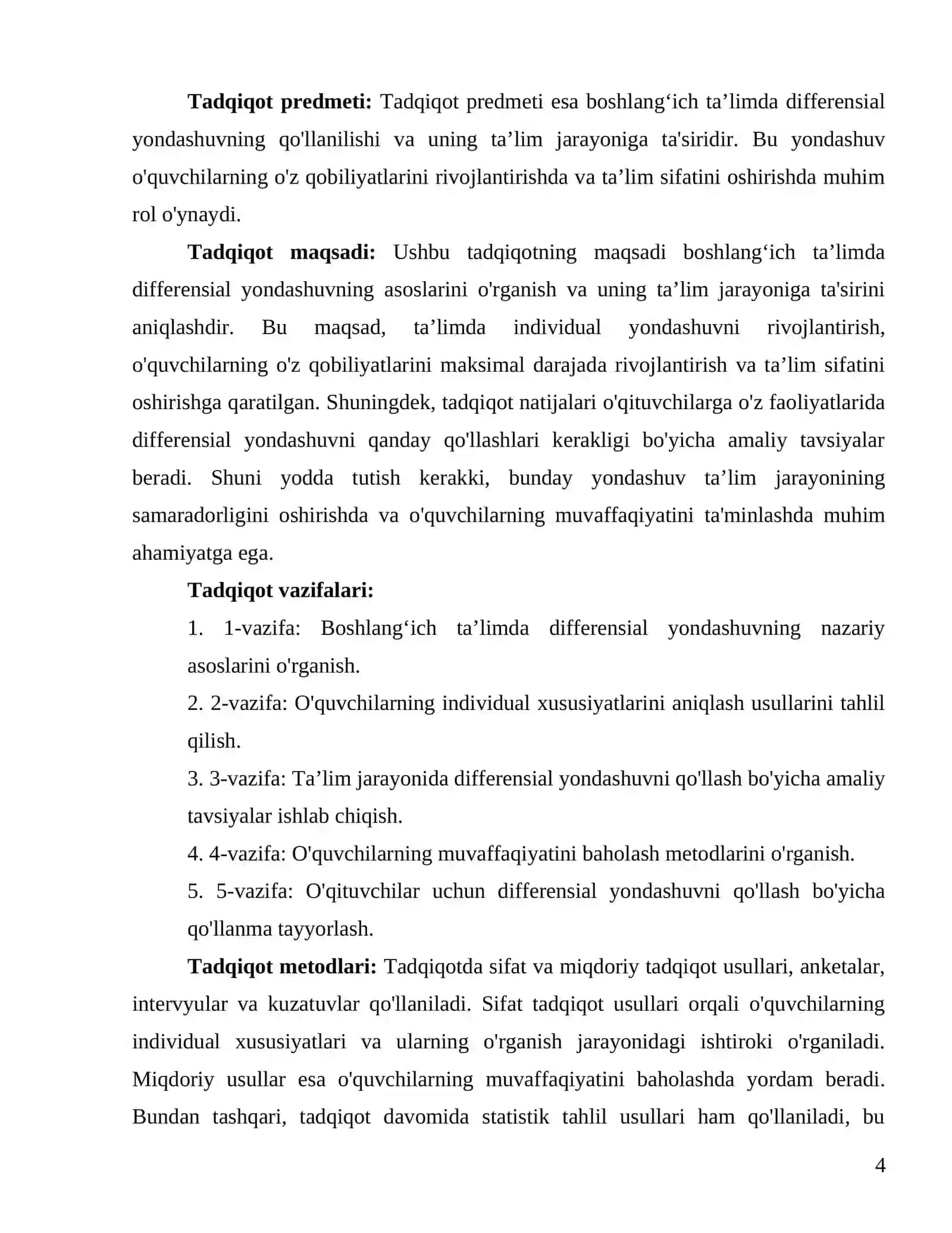 Boshlangʻich taʼlimda differensial yondashuv asoslari 4