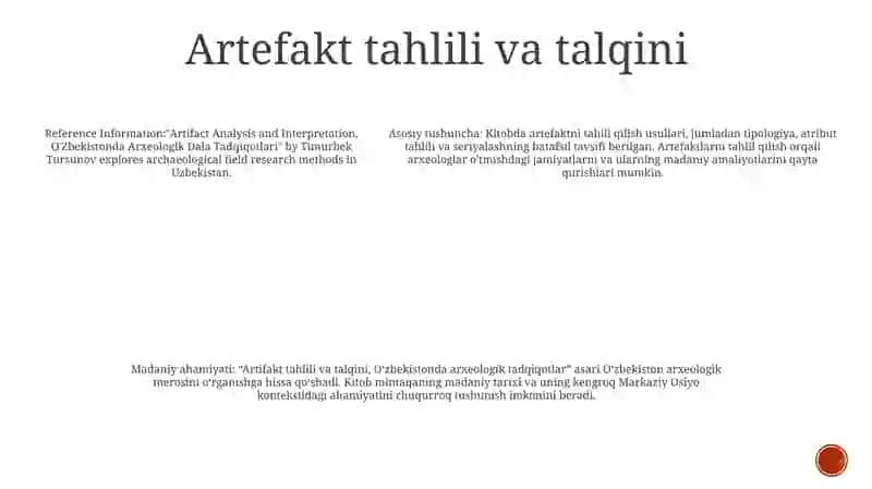 O’Zbekistonda Arxeologik Dala Tadqiqotlari 4