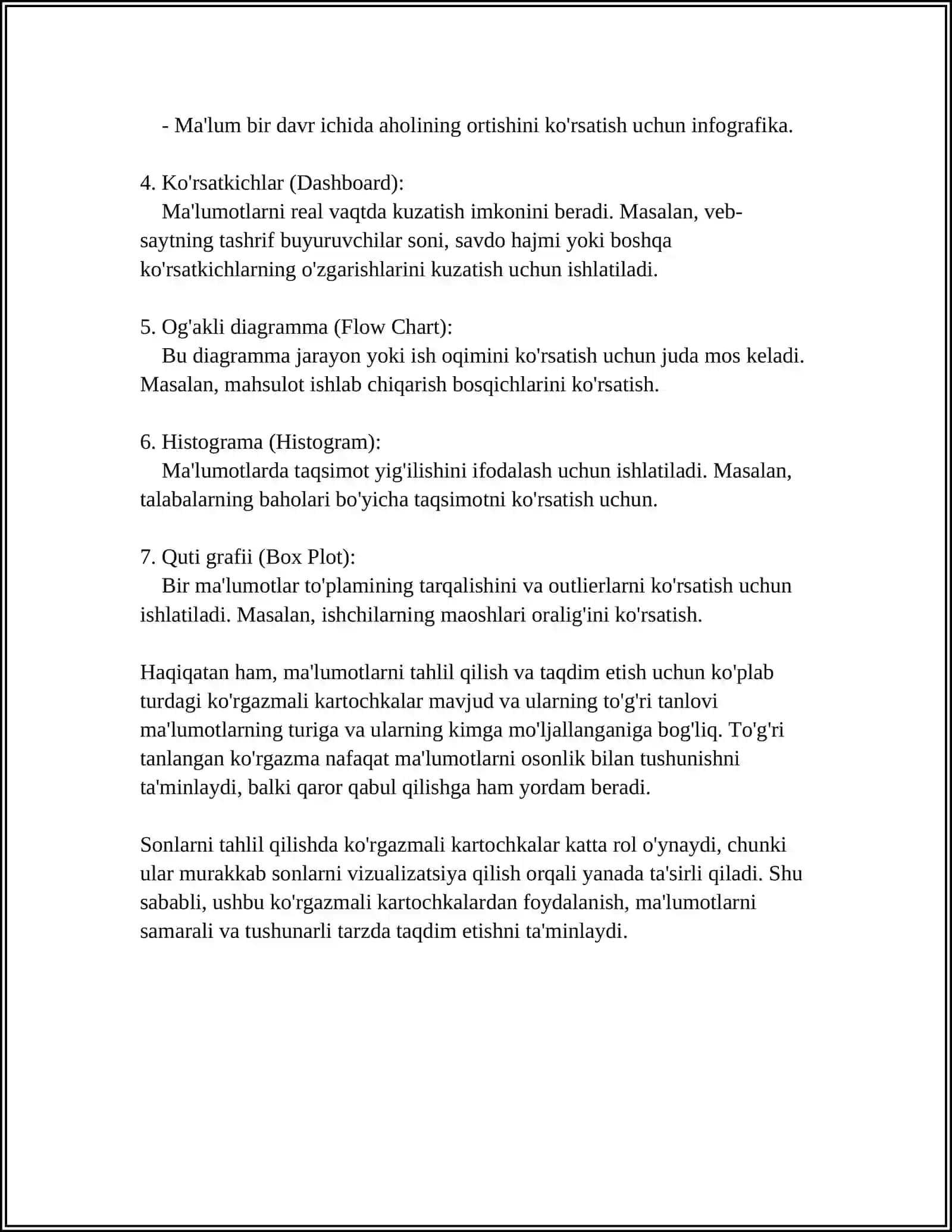 Sonlarni tahlil qilish uchun ko'rgazmali kartochkalar 4