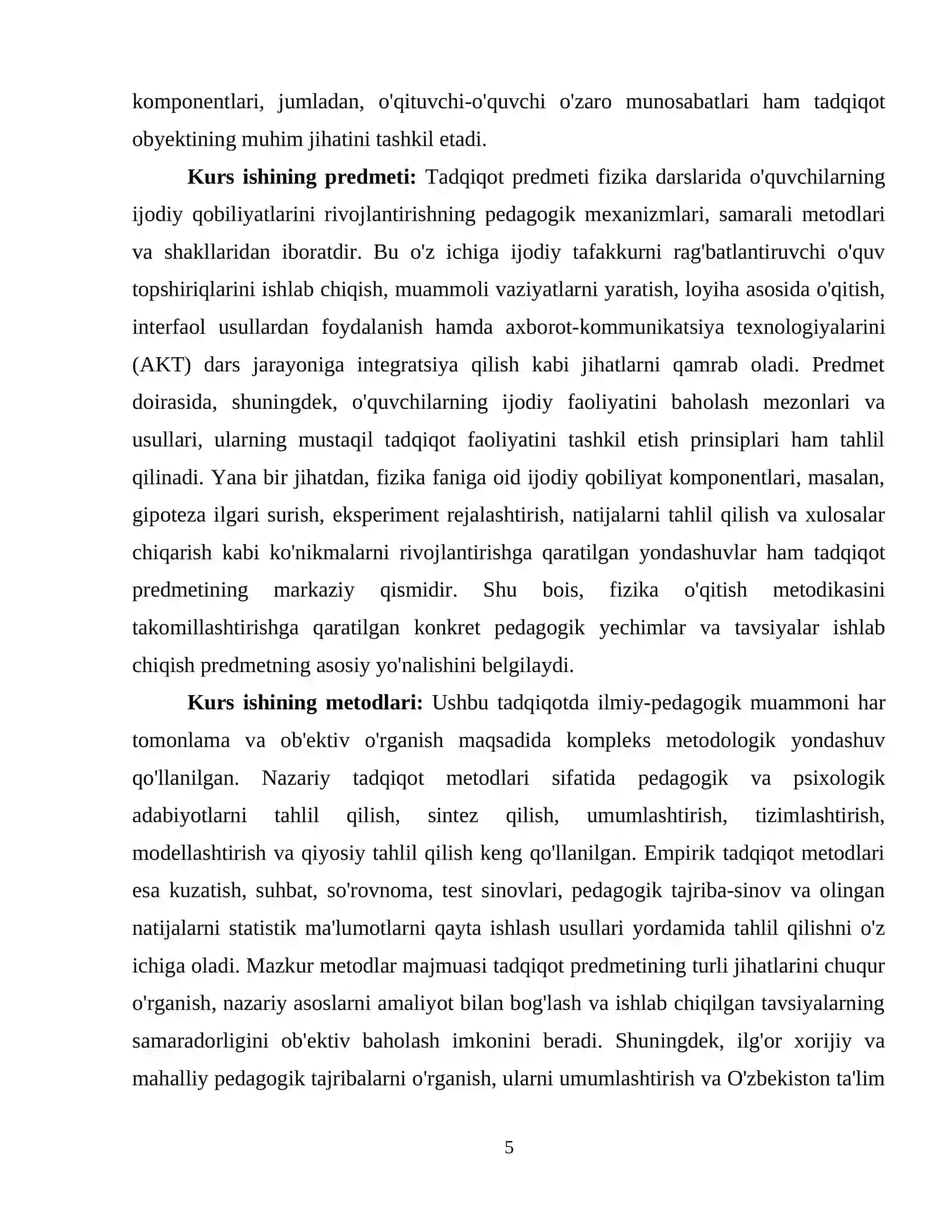FIZIKA DARSLARIDA OʻQUVCHILARNING IJODIY QOBILIYATLAR 4