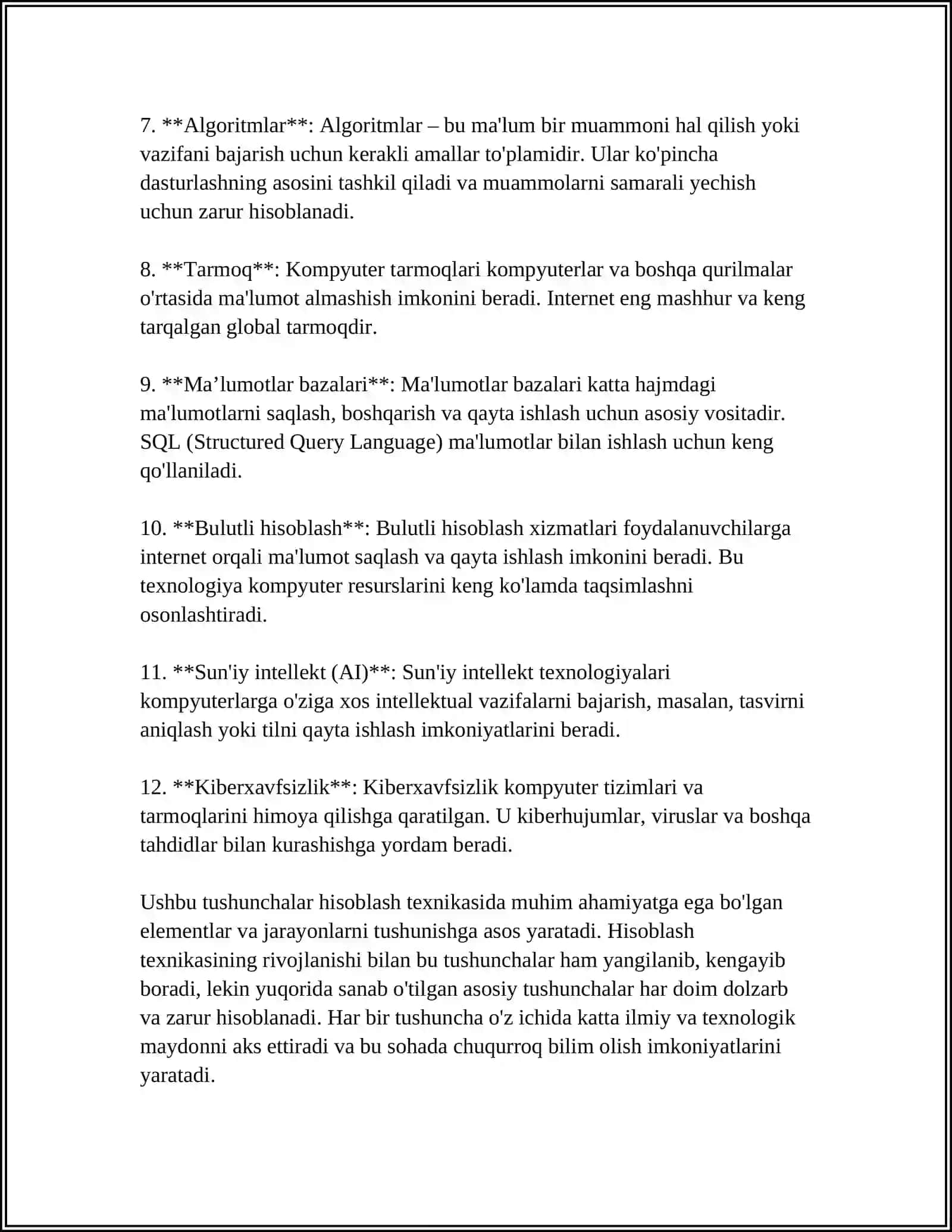 Hisoblash texnikasi 4