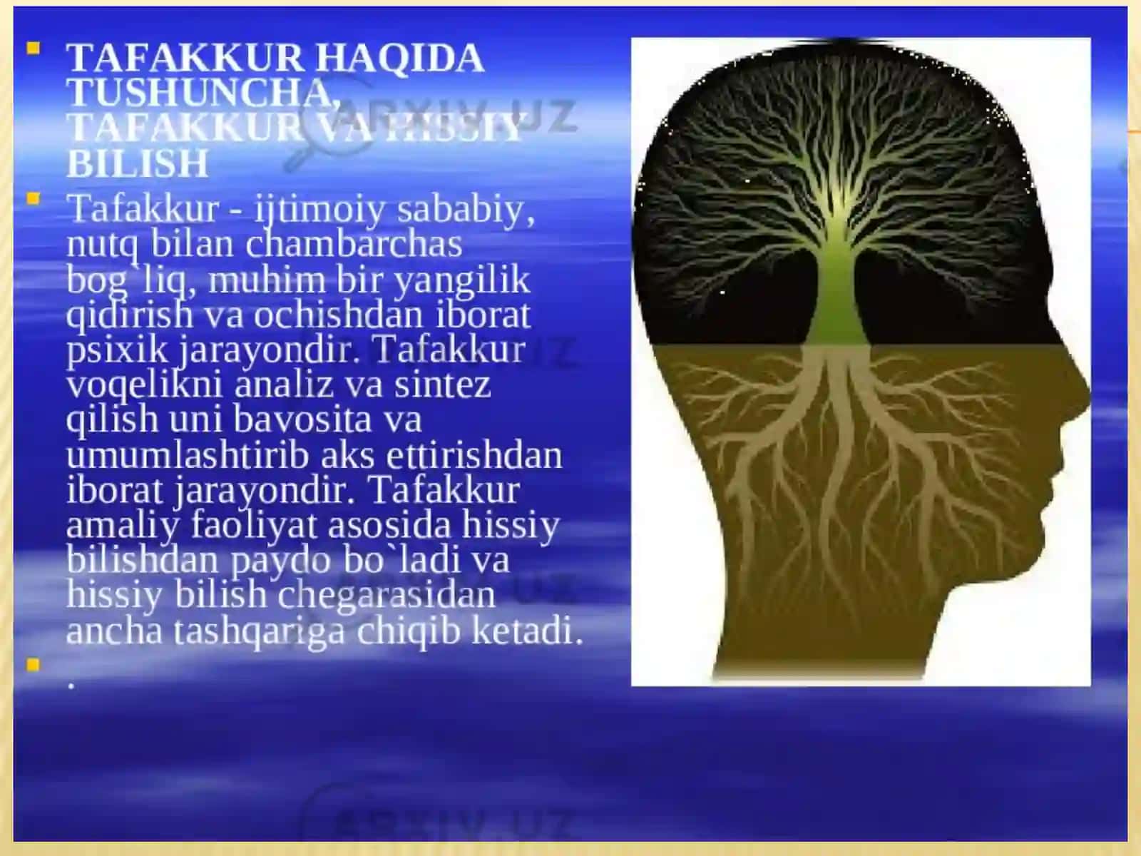 Xotira haqida tushuncha va uning nerv fiziologik asosi 4