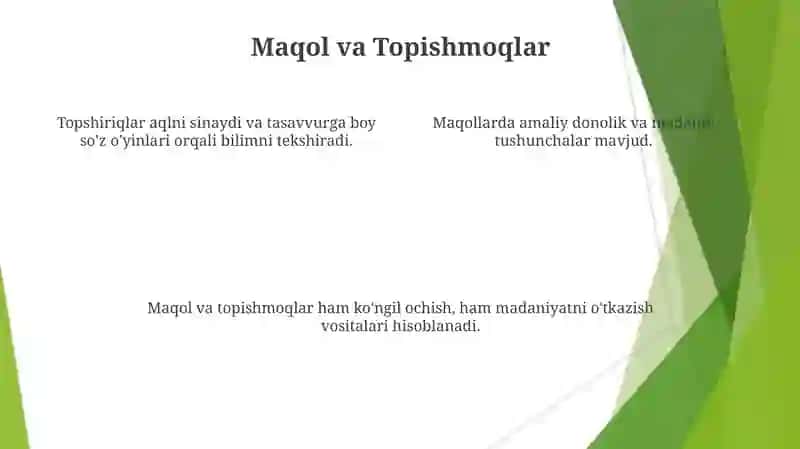 Folklorning o'ziga xos xusussiyatlari 4