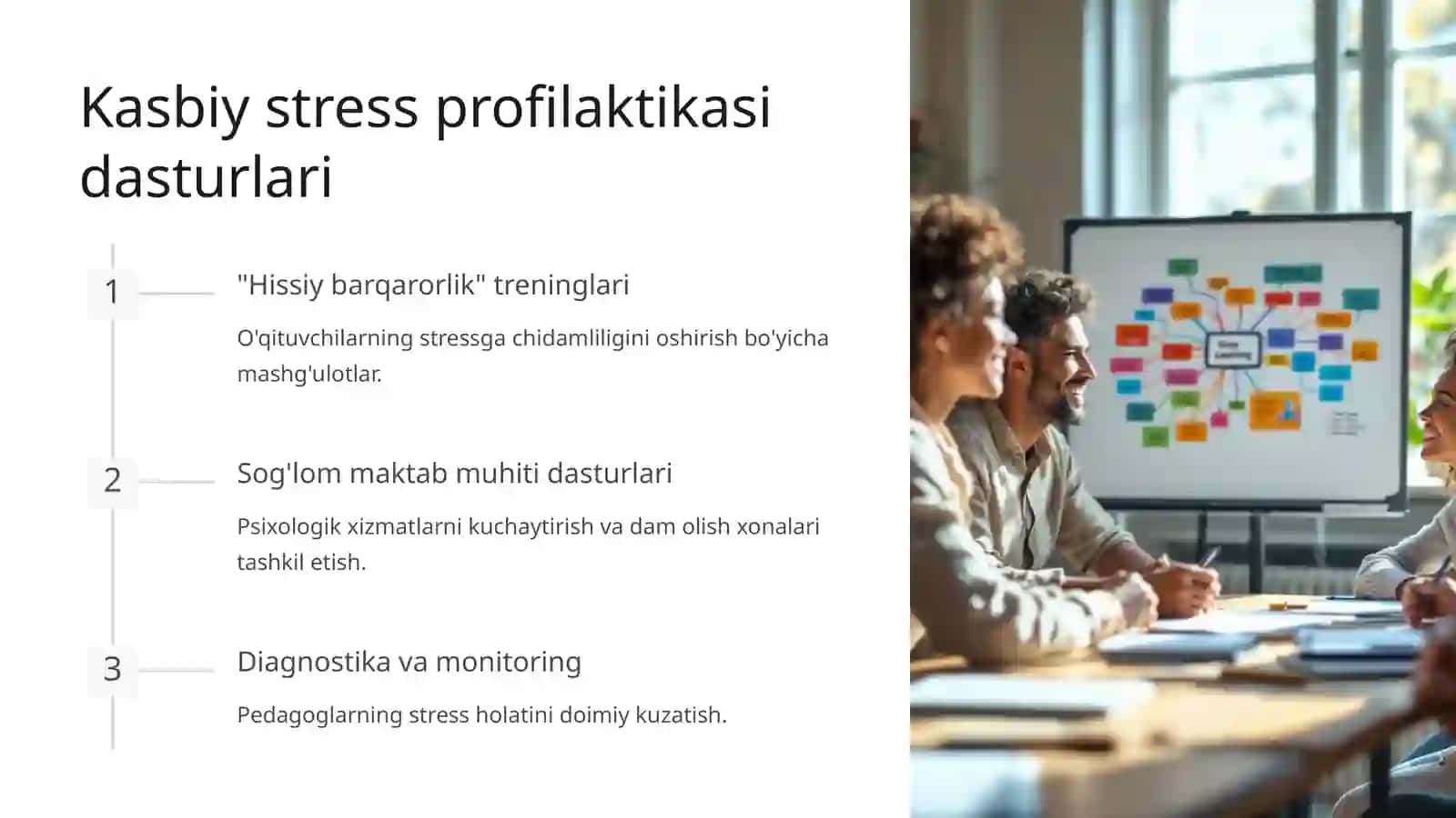 Pedagoglar orasida hissiy-emotsional charchoq holatlari va kasbiy stress profilaktikasi 4
