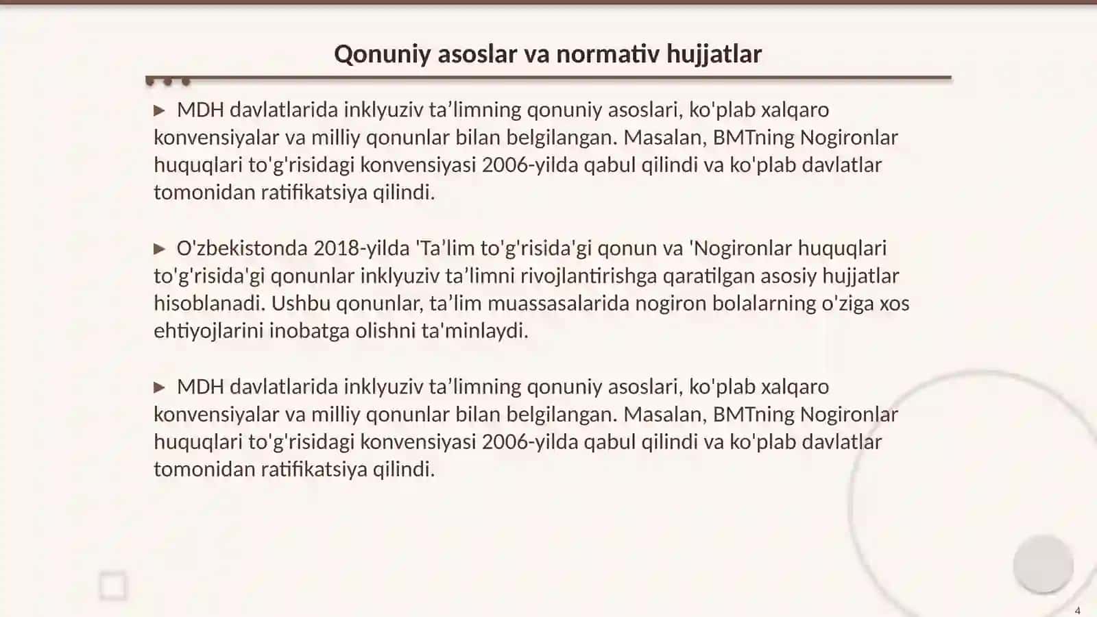 MDH davlatlarida inklyuziv taʼlim 4