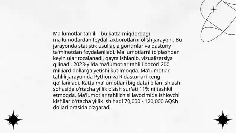 Axborot. Ijoddagi tartibsizliklarni boshqarish Abduraxmanova Alfiya 4