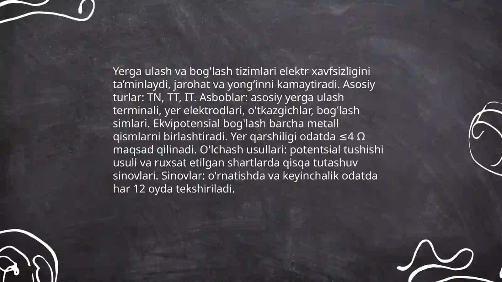 Elektr xavfsizligi asoslari 4