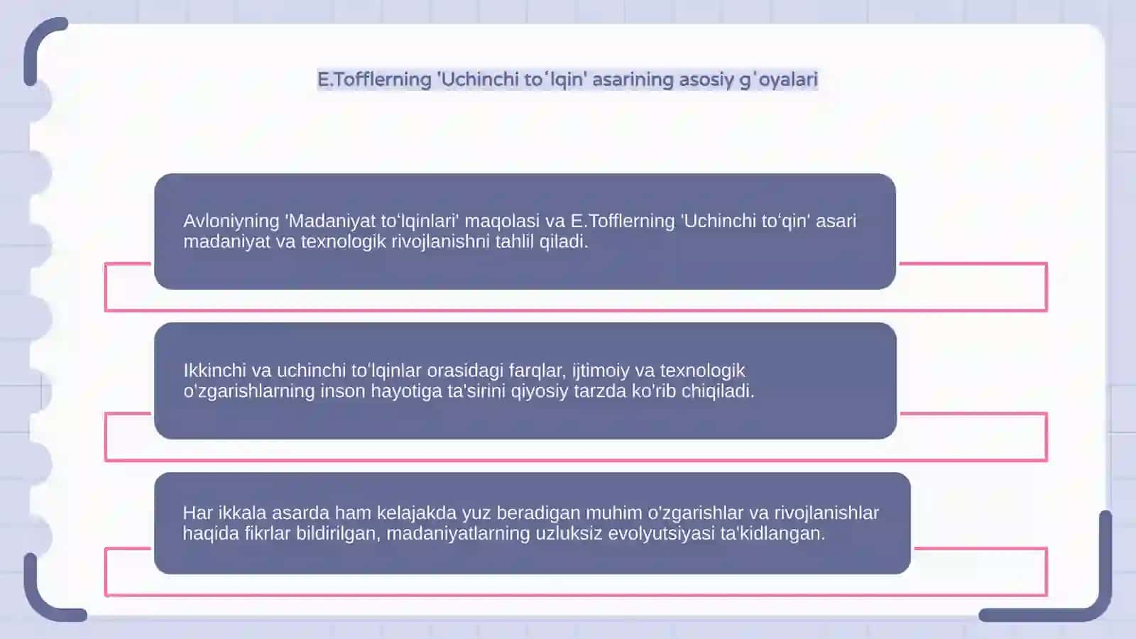 Madaniyat to'lkunlari va Uchinchi to'lkun 4