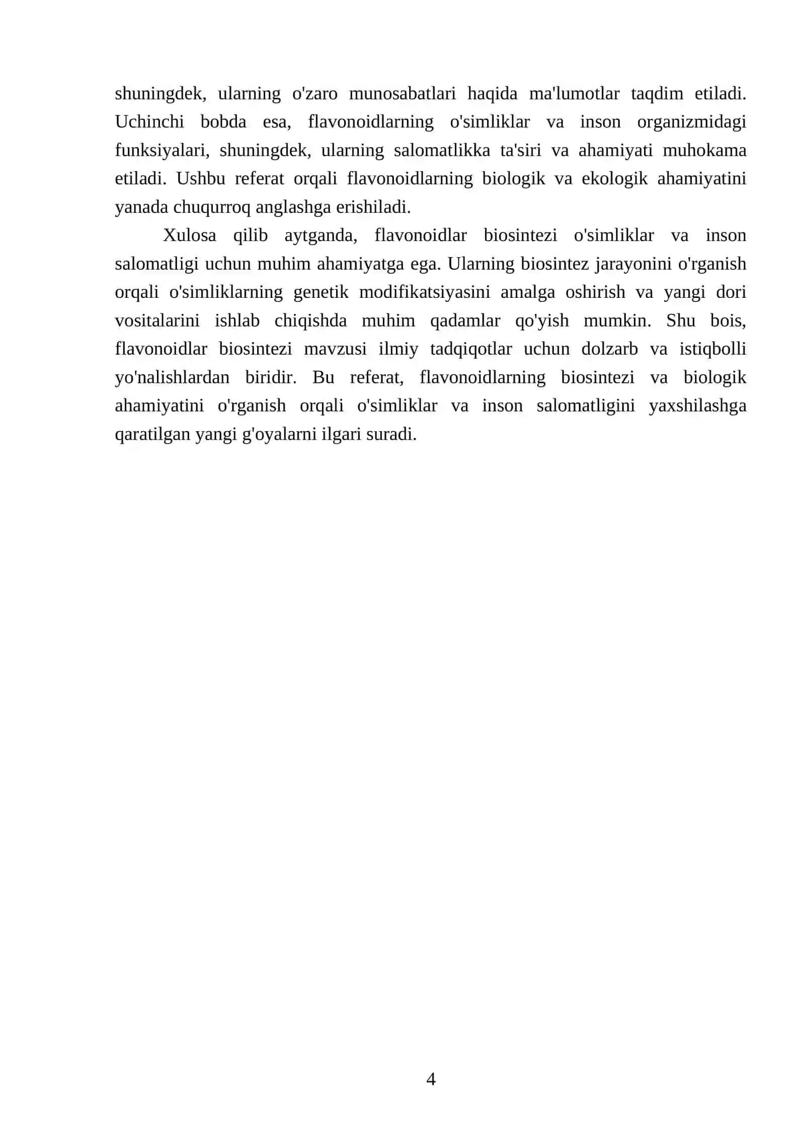 FLAVONOIDLAR BIOSINTEZI 4