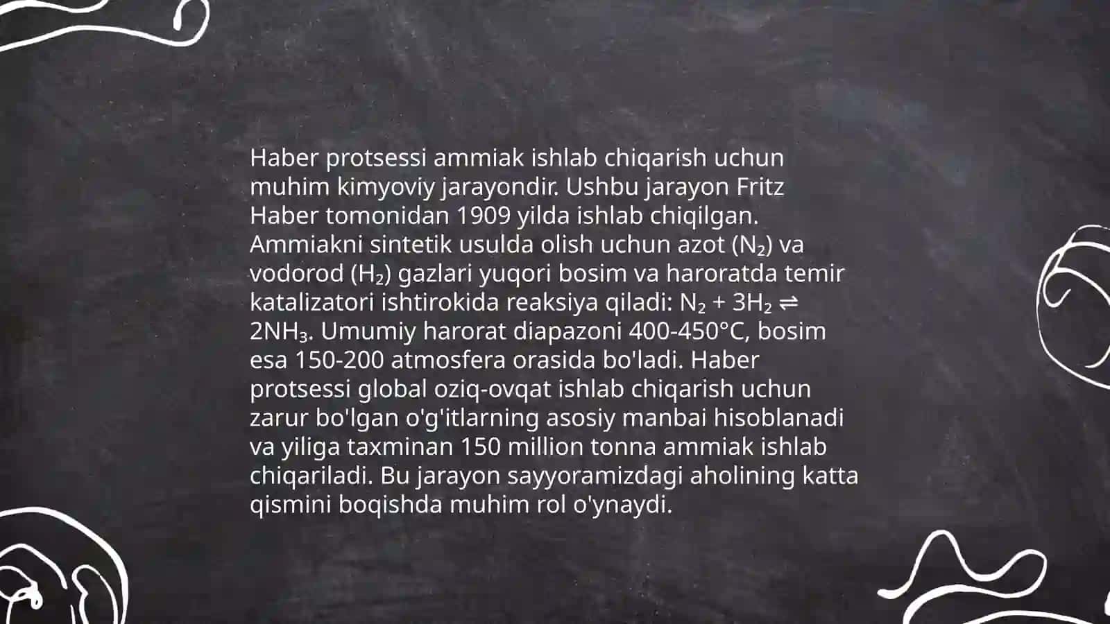 Ammiak sintezi 4