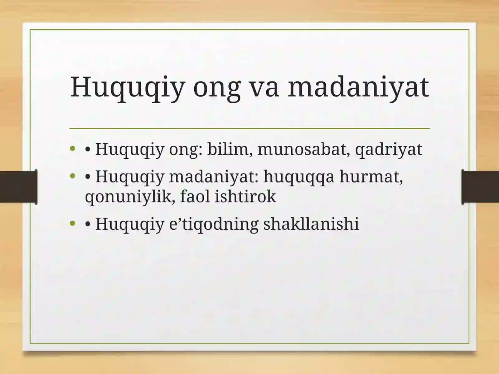 Huquqiy munosabatlar va huquqiy ijtimoiylashuv 4