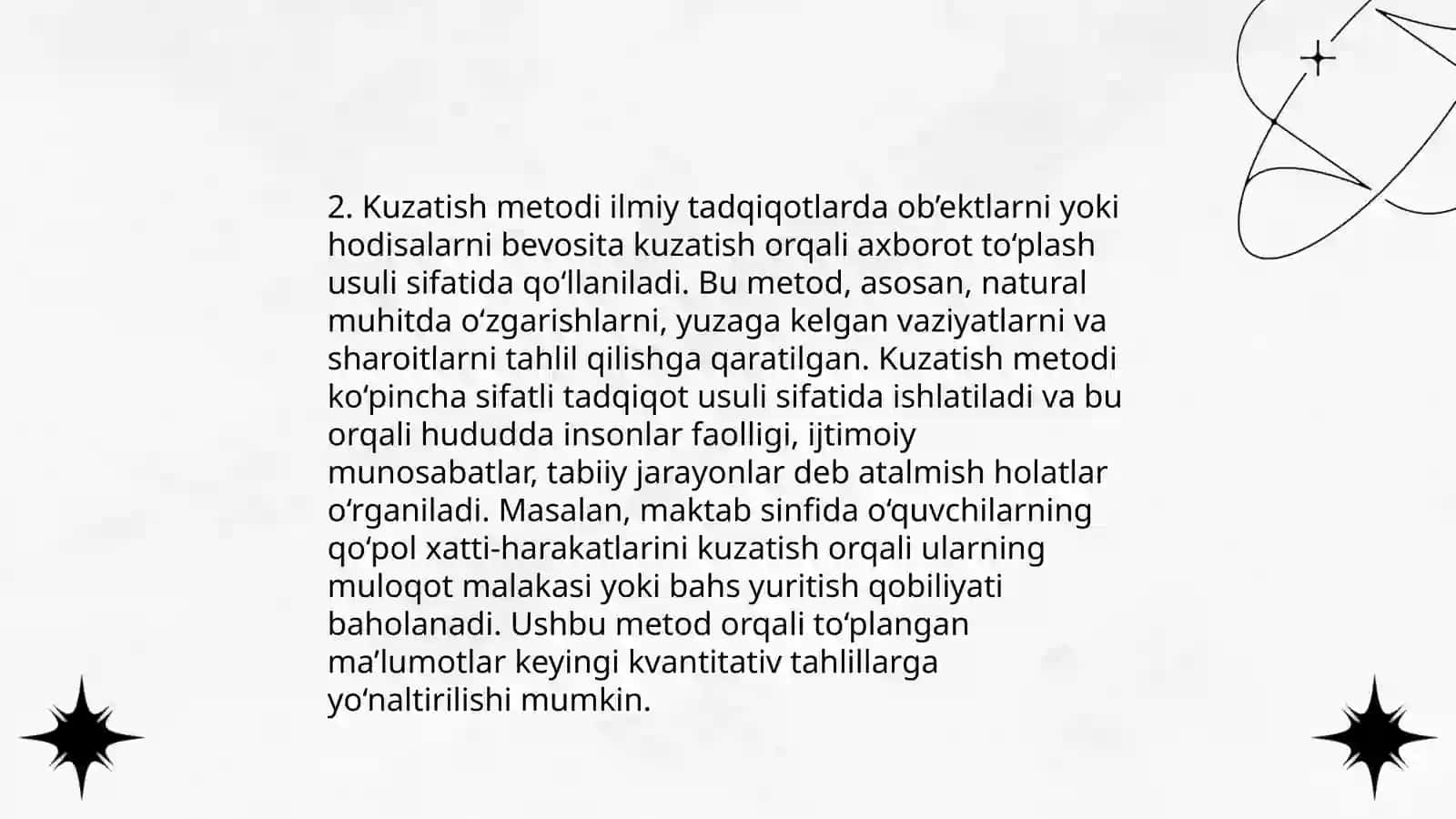 Hozirgi zamon psixologiyasining tadqiqot metodlari 4