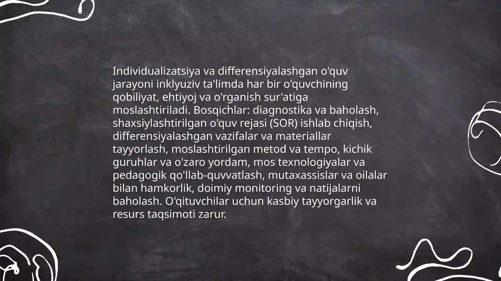 Inklyuziv ta limning psixologik-pedagogik va tashkiliy shartlari 4