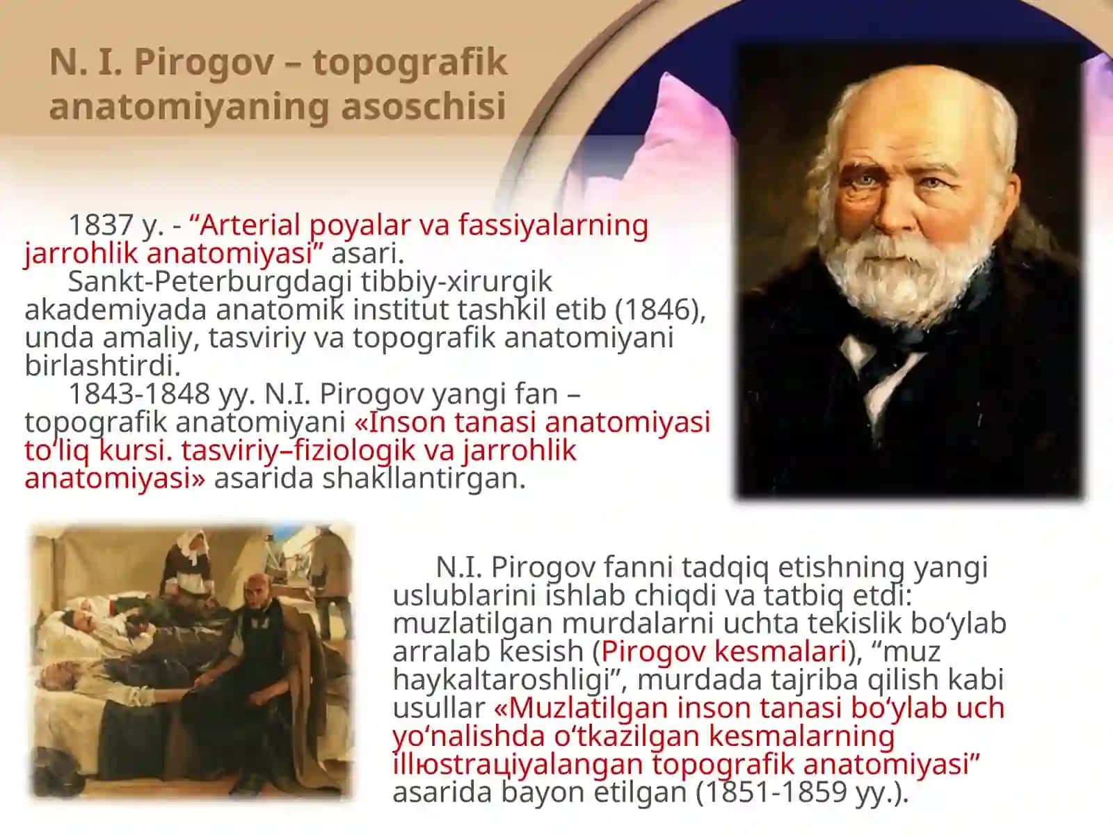 Operativ jarrohlik va topografik anatomiya fanining asosiy tushunchalari 4