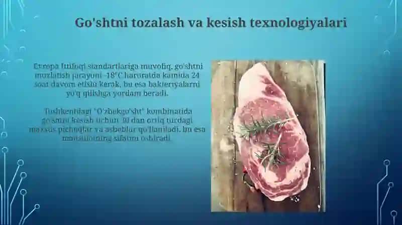 Sut va go'sht mahsulotlarini qayta ishlash texnologiyalari 4