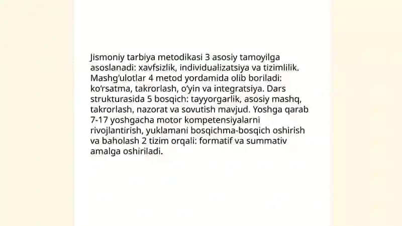 Jismoniy tarbiya va estetik tarbiya 4