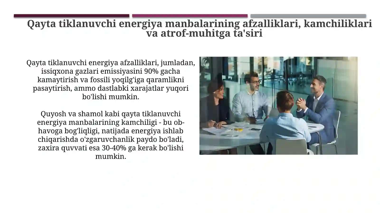 Qayta tiklanuvchi energiya manbalari: Konsepsiya va turlari 4