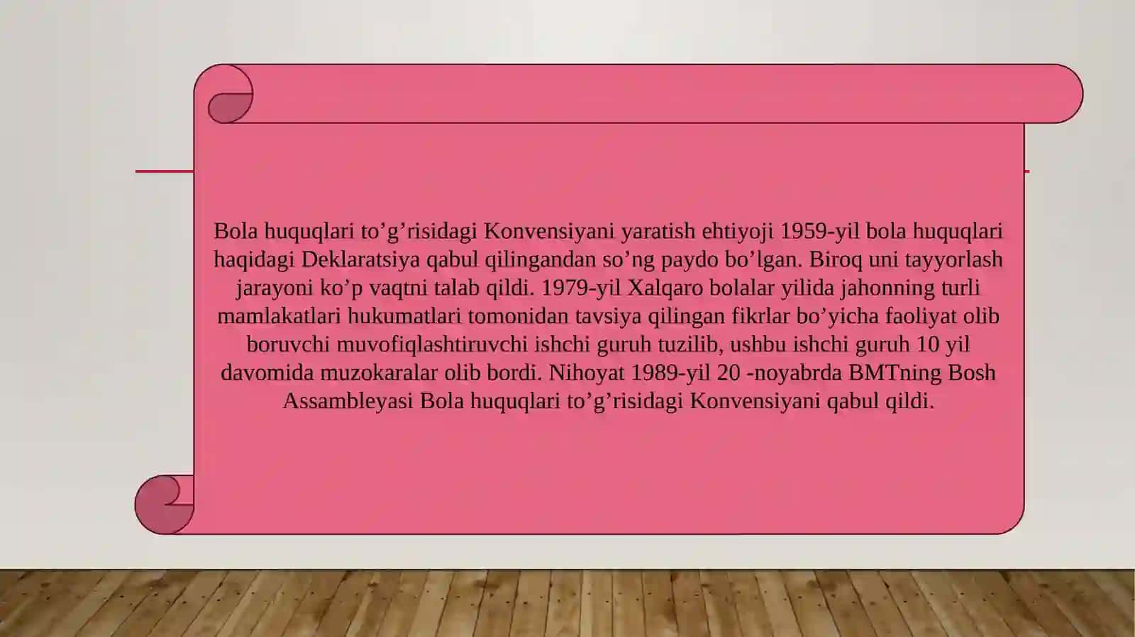 Bola huquqlari to‘g‘risidagi Konvensiya 4