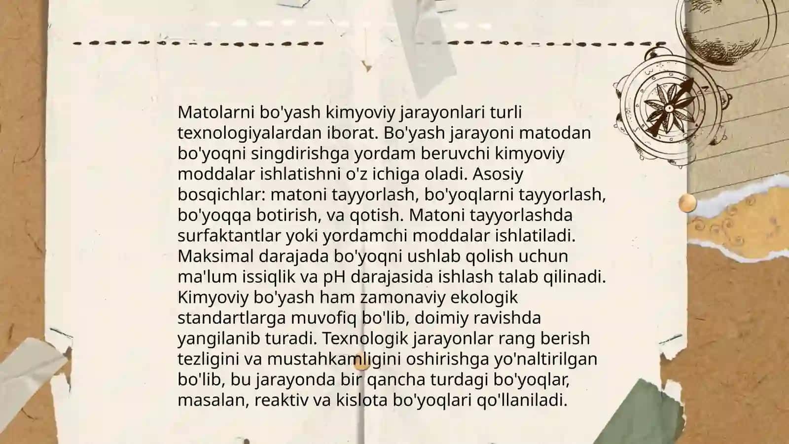 Aralash tolali matolarni bo'yash 4