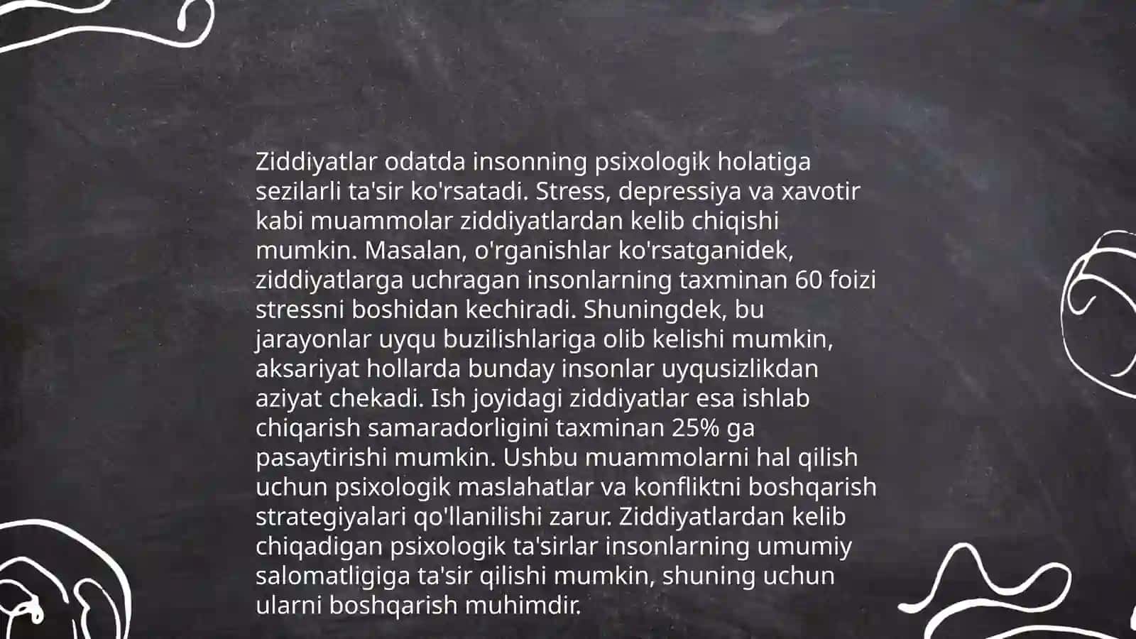 O'qituvchi va o'quvchi o'rtasidagi ziddiyatlarning riskologik tavsifi 4