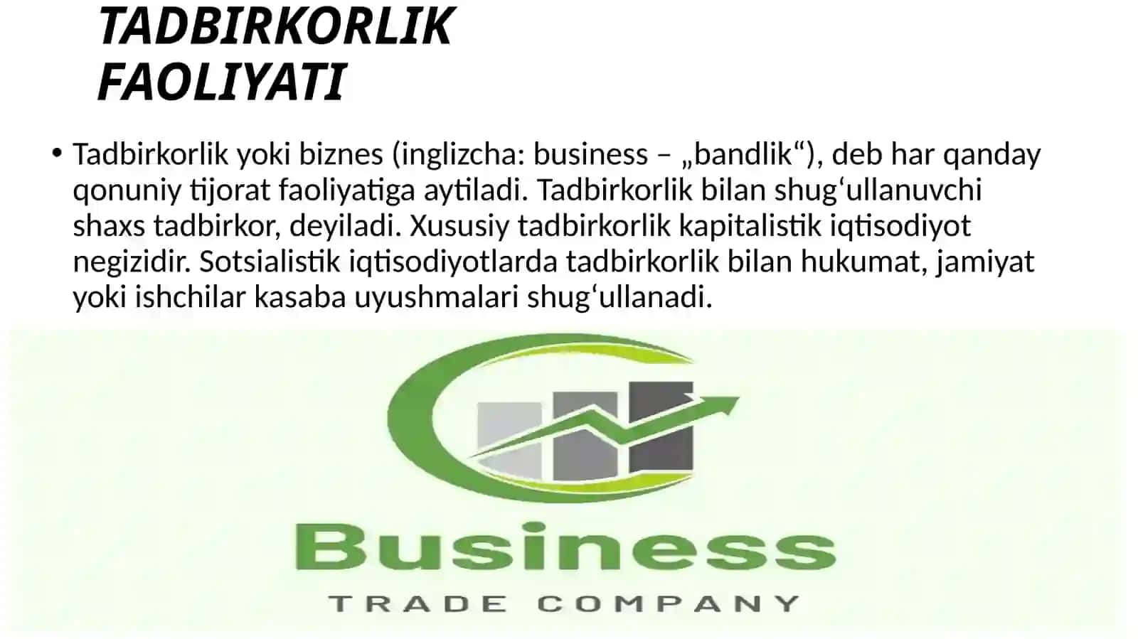 Jismoniy shaxslarning tadbirkorlik faoliyati 4