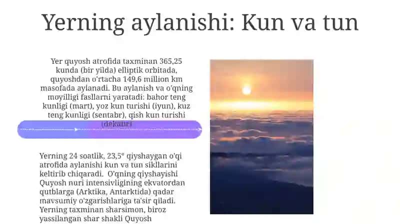 Quyosh tizimi va sayyoralar 4