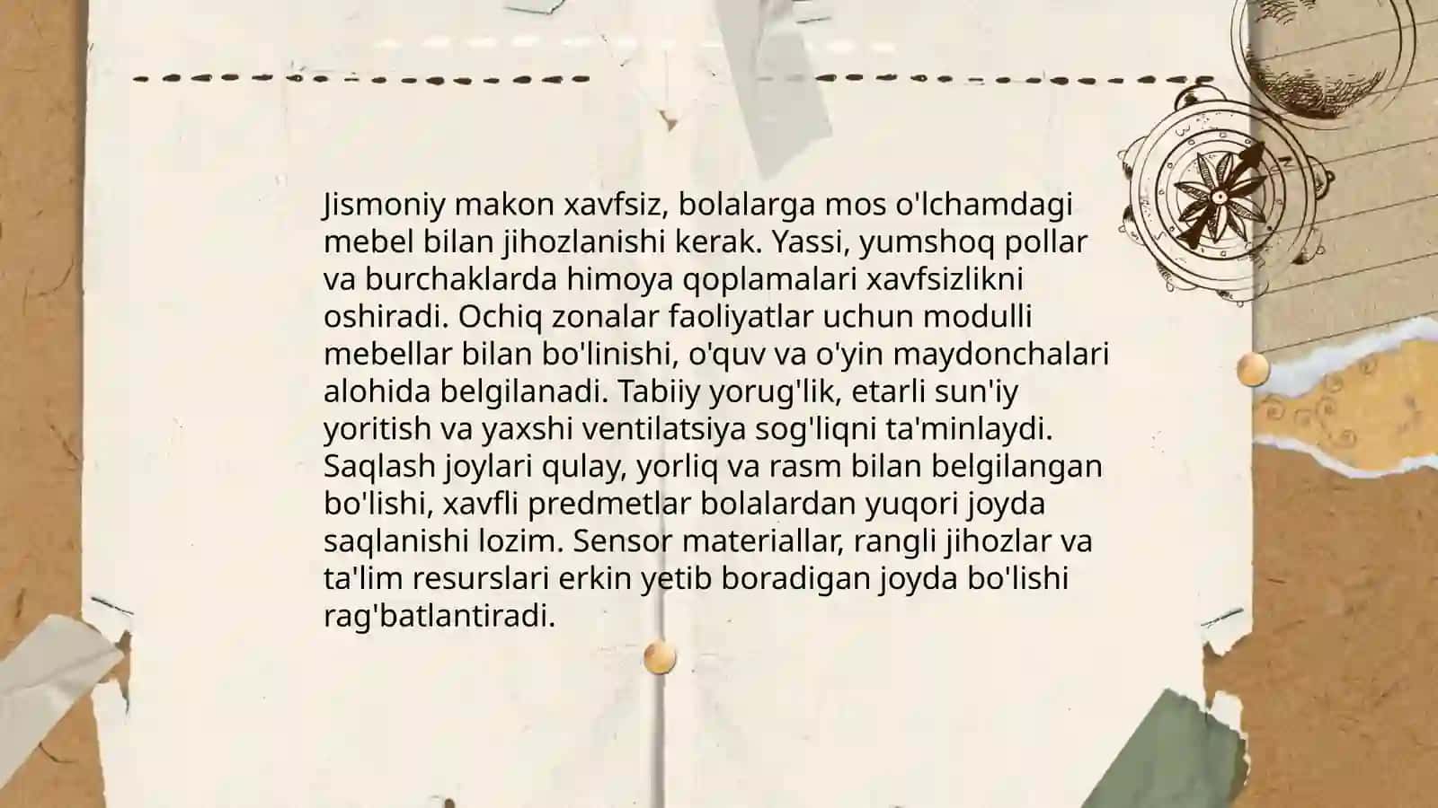 Maktabgacha ta'lim tashkilotlarida rivojlantiruvchi muhit 4