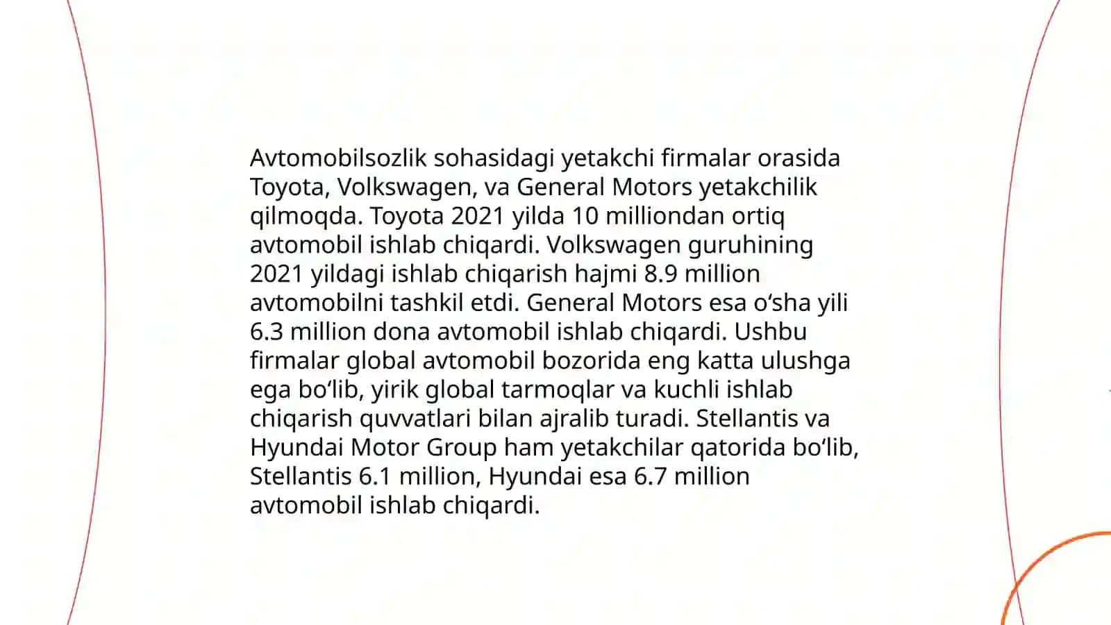 Jaxon avtomobilsozligida yetakchi firmalar va chiqarilayotgan avtomobillar nomlari 4