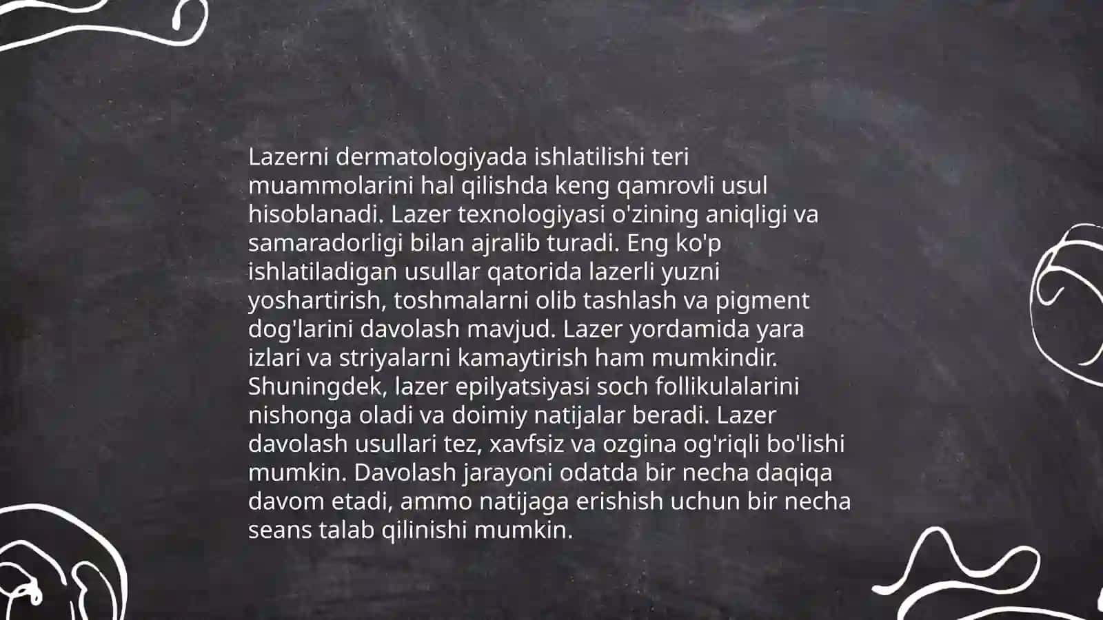 Lazerning tibbiyotda qoʻllanilishi 4