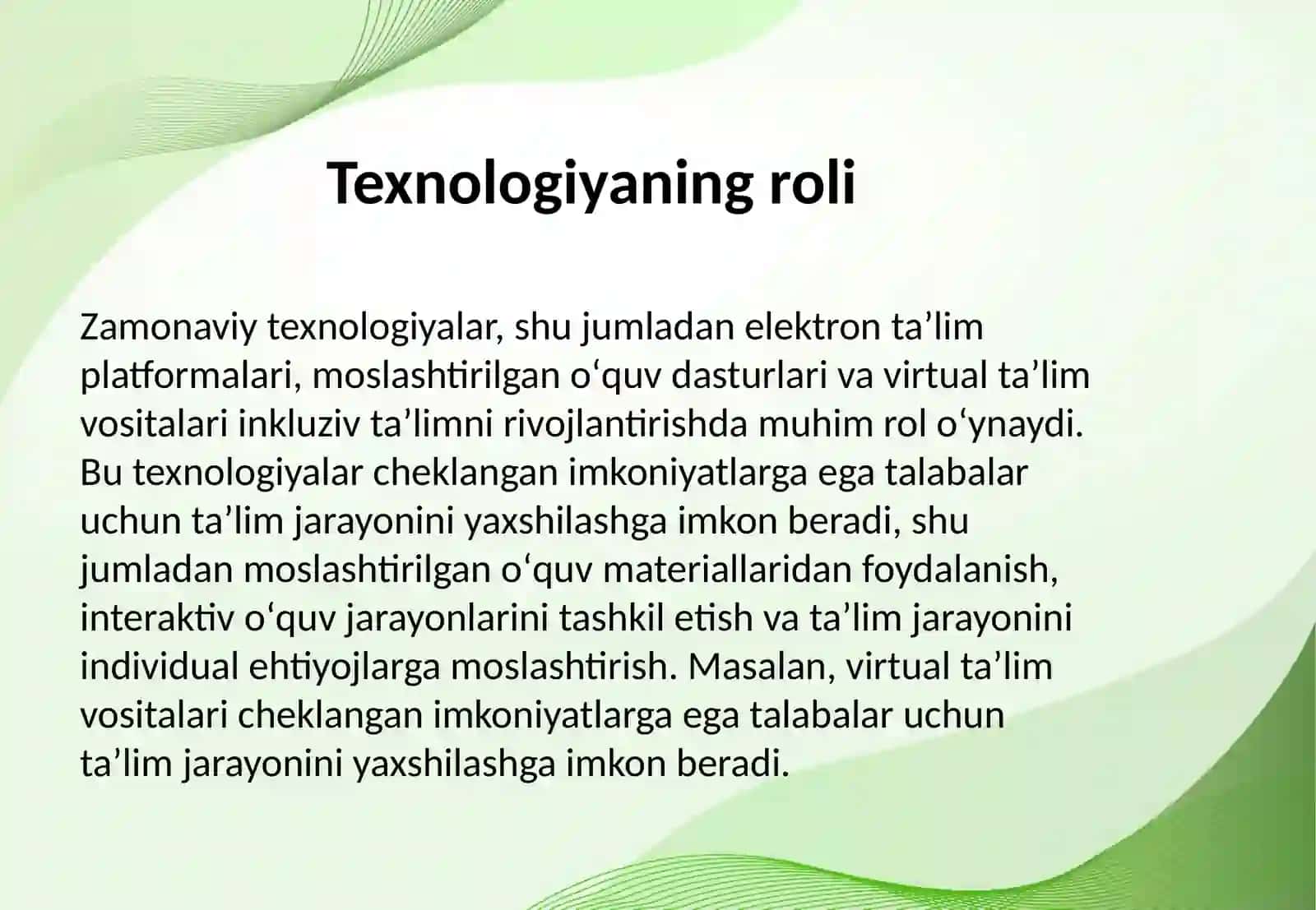 Uzluksiz ta’limda inkluzivlik va teng imkoniyatlar tendensiyalari 4
